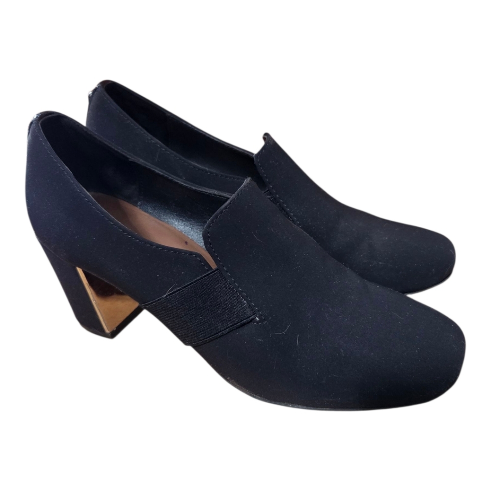 Donald J Pliner Womens Clem-D Closed Toe Classic Pumps Black Size 7.5